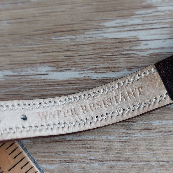 💚 Pacer Brown Genuine Leather Ladies Watch - Picture 4 of 7